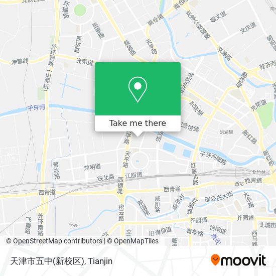 天津市五中(新校区) map
