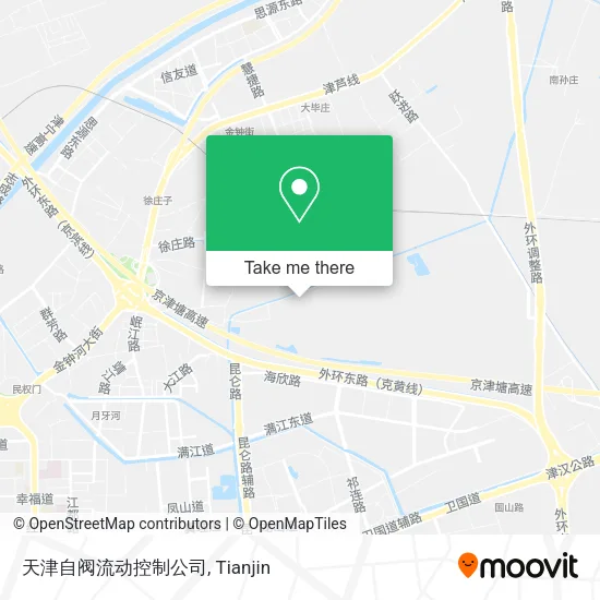 天津自阀流动控制公司 map