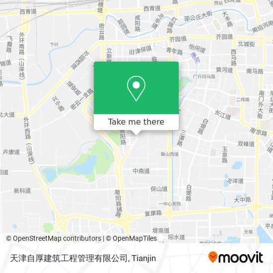 天津自厚建筑工程管理有限公司 map