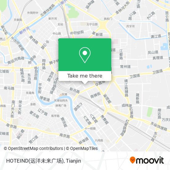 HOTEIND(远洋未来广场) map