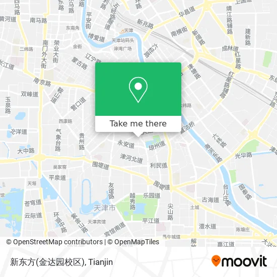 新东方(金达园校区) map