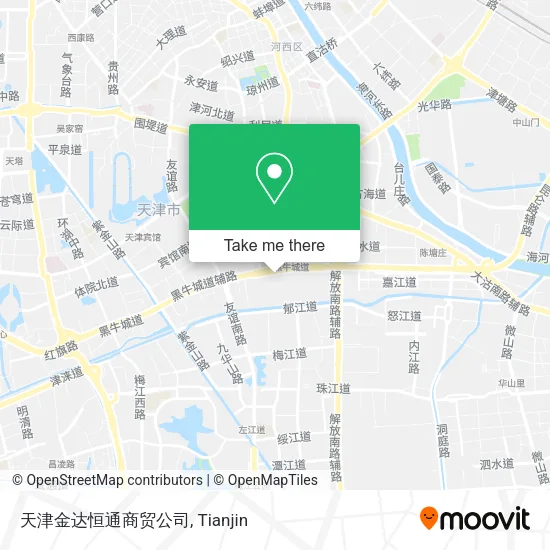 天津金达恒通商贸公司 map