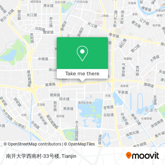 南开大学西南村-33号楼 map