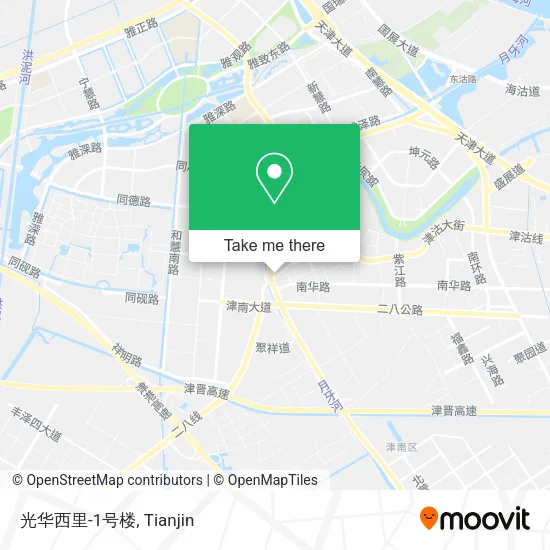 光华西里-1号楼 map