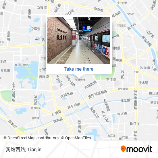 宾馆西路 map