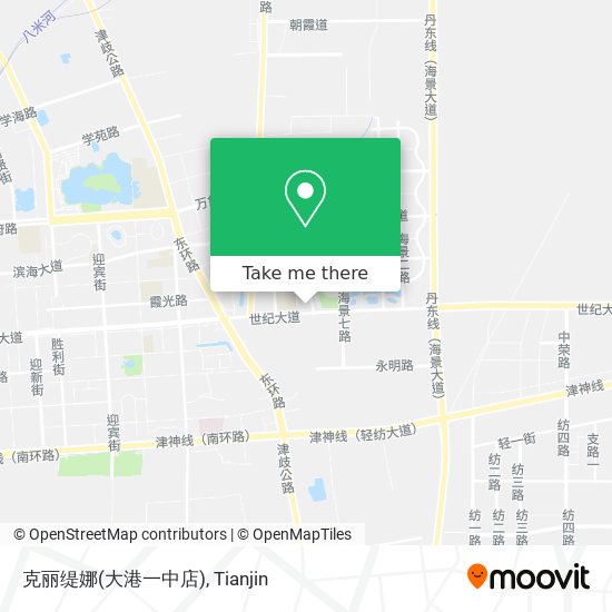 克丽缇娜(大港一中店) map