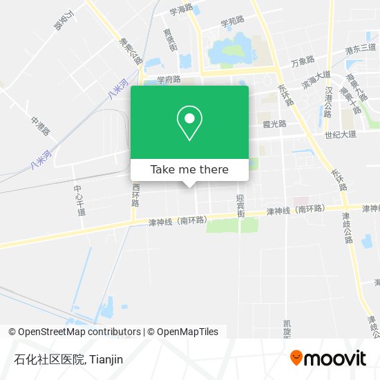 石化社区医院 map