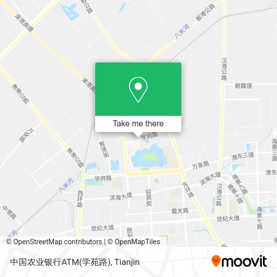 中国农业银行ATM(学苑路) map