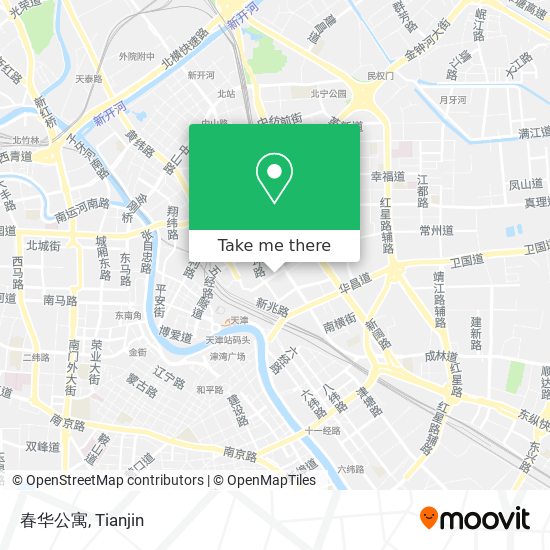 春华公寓 map