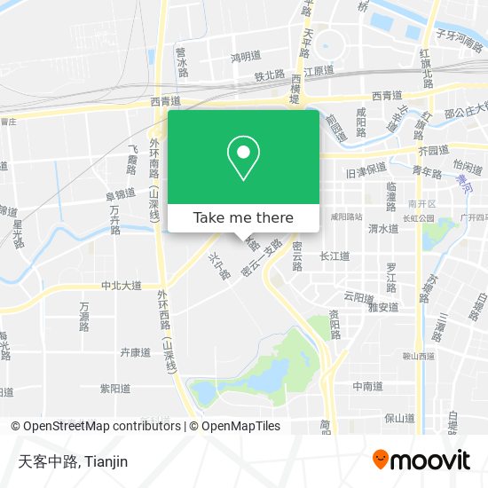 天客中路 map
