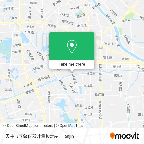 天津市气象仪器计量检定站 map