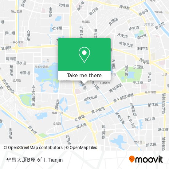 华昌大厦B座-6门 map