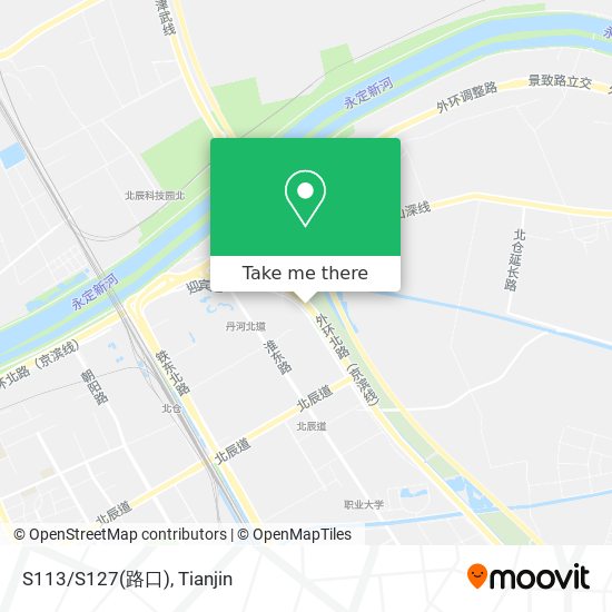 S113/S127(路口) map
