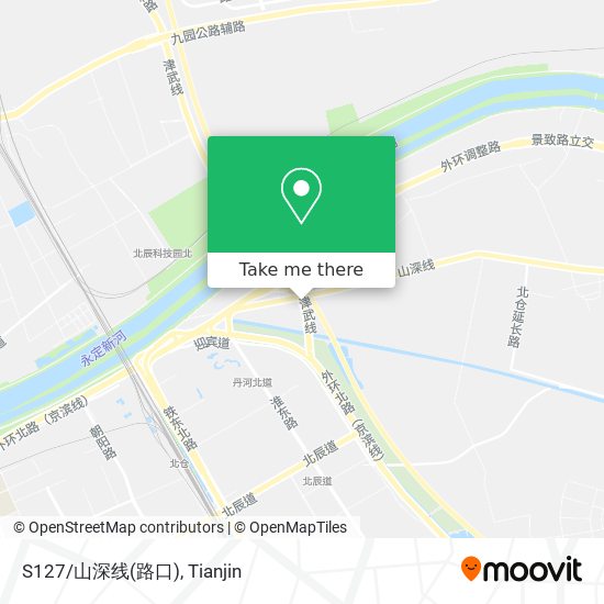 S127/山深线(路口) map