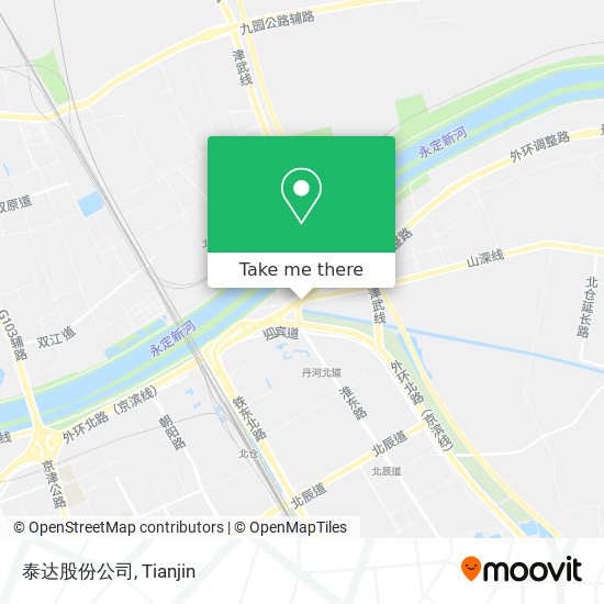 泰达股份公司 map