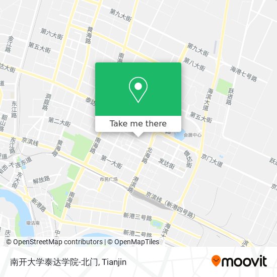 南开大学泰达学院-北门 map