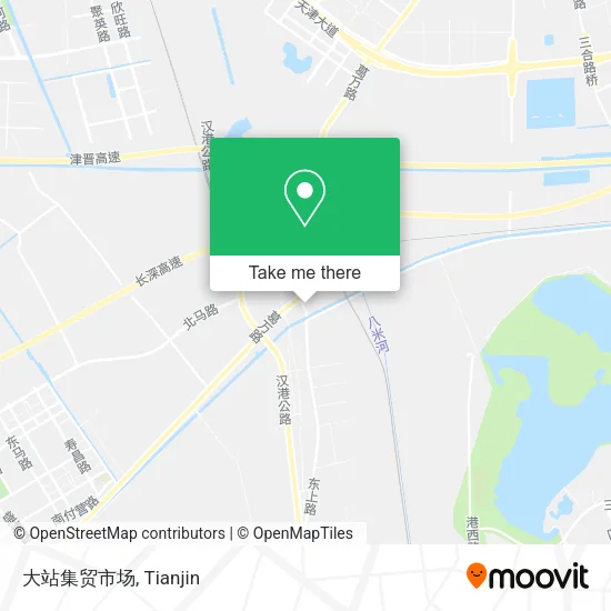 大站集贸市场 map