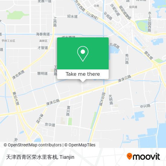 天津西青区荣水里客栈 map