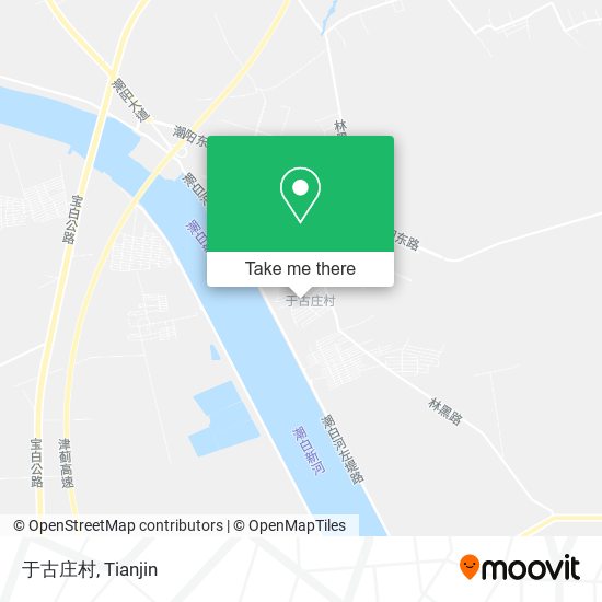 于古庄村 map