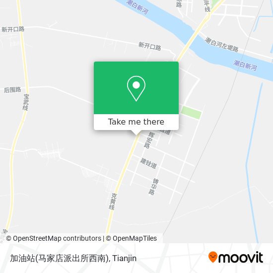 加油站(马家店派出所西南) map