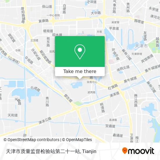 天津市质量监督检验站第二十一站 map