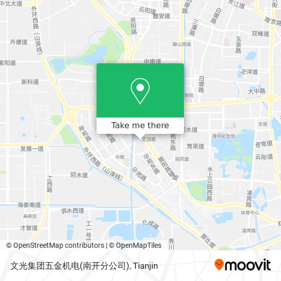 文光集团五金机电(南开分公司) map