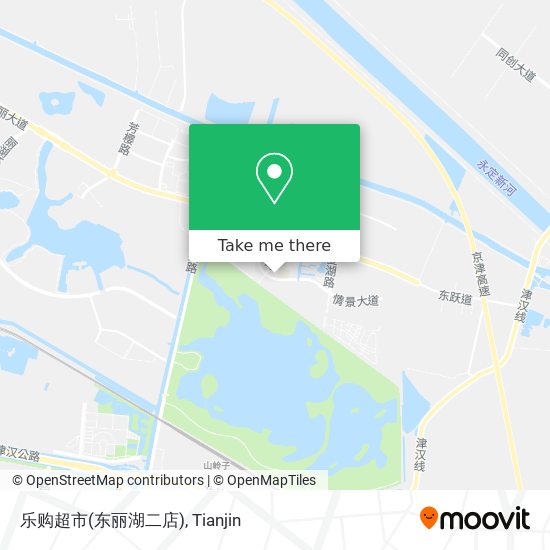 乐购超市(东丽湖二店) map