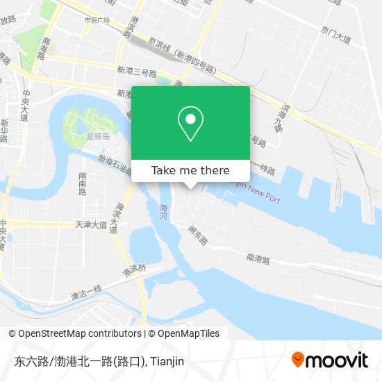 东六路/渤港北一路(路口) map
