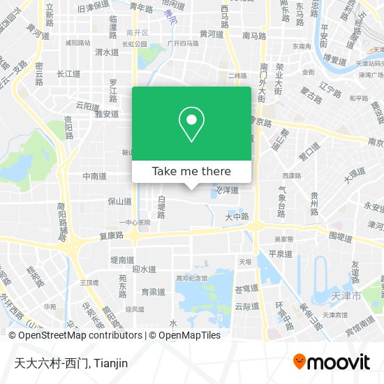 天大六村-西门 map