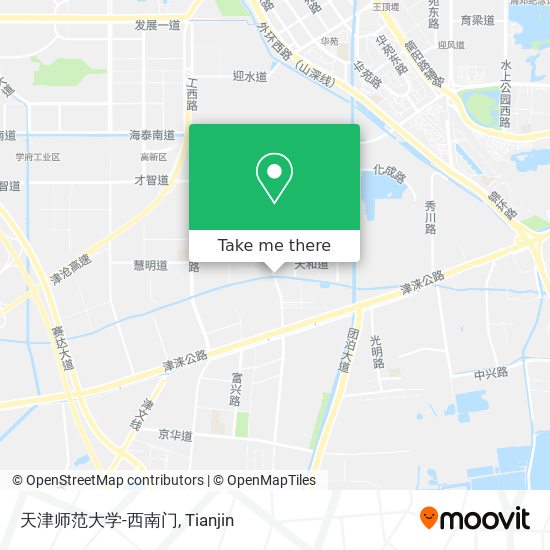 天津师范大学-西南门 map