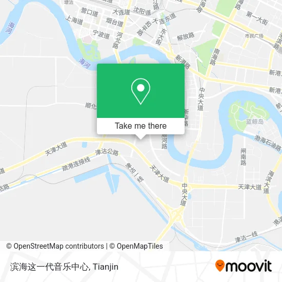 滨海这一代音乐中心 map