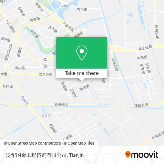 泛华国金工程咨询有限公司 map