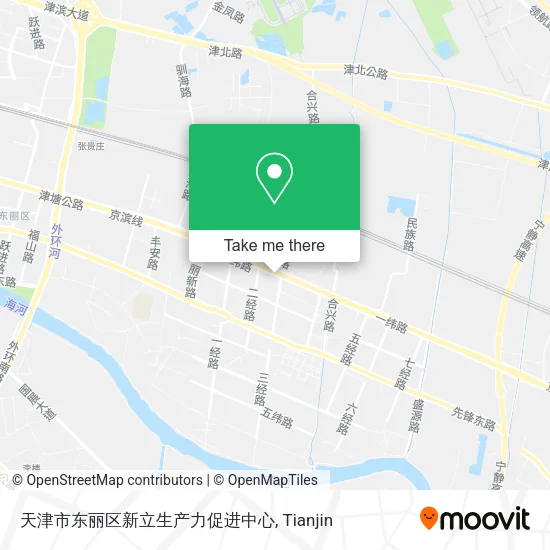 天津市东丽区新立生产力促进中心 map
