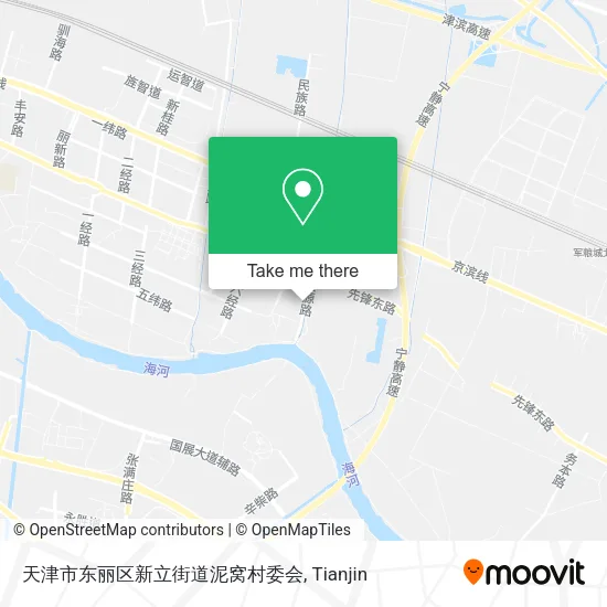 天津市东丽区新立街道泥窝村委会 map
