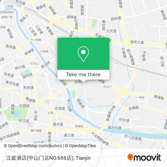 汉庭酒店(中山门店NO.688店) map