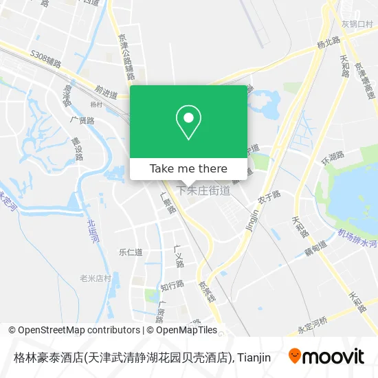 格林豪泰酒店(天津武清静湖花园贝壳酒店) map