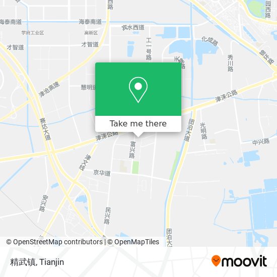 精武镇 map