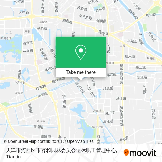 天津市河西区市容和园林委员会退休职工管理中心 map