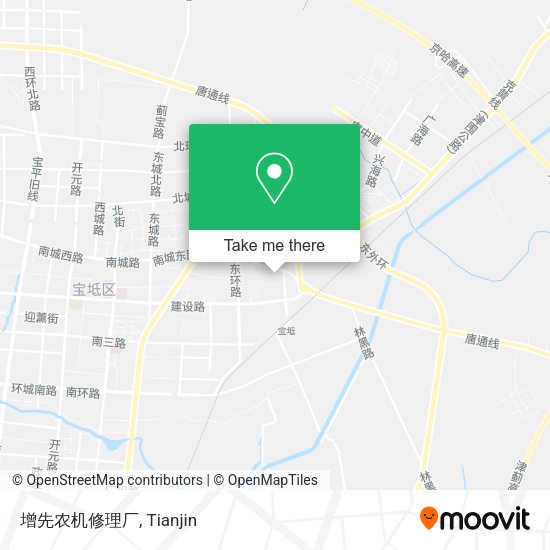 增先农机修理厂 map