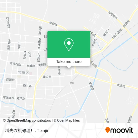 增先农机修理厂 map