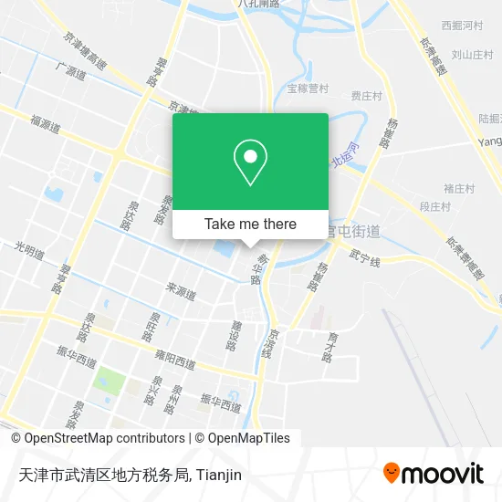 天津市武清区地方税务局 map