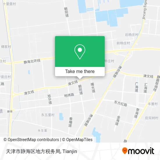 天津市静海区地方税务局 map