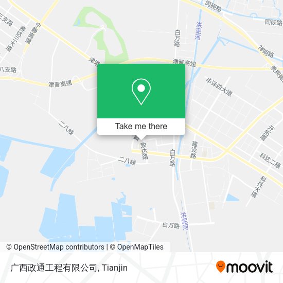 广西政通工程有限公司 map