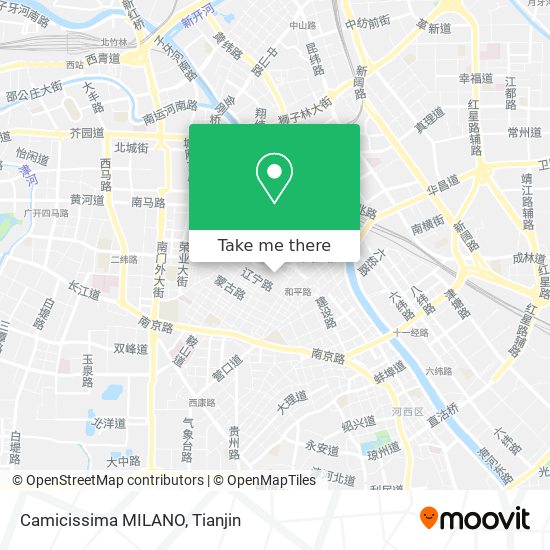 Camicissima MILANO map