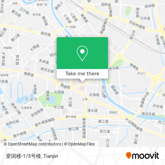爱国楼-1/3号楼 map