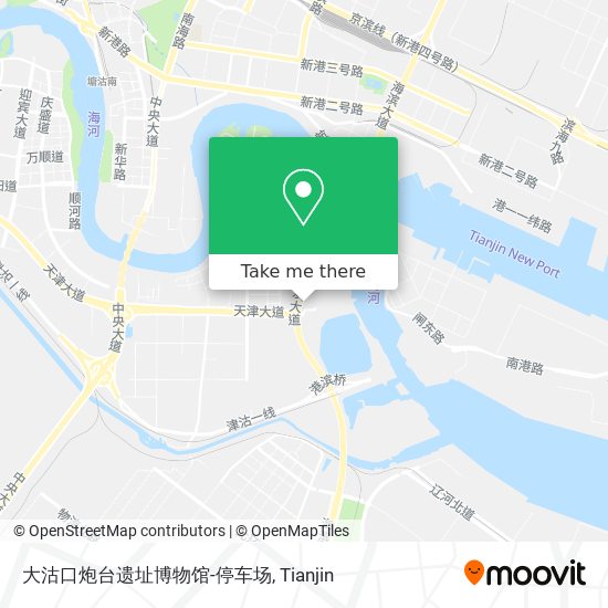 大沽口炮台遗址博物馆-停车场 map