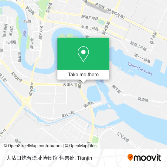 大沽口炮台遗址博物馆-售票处 map