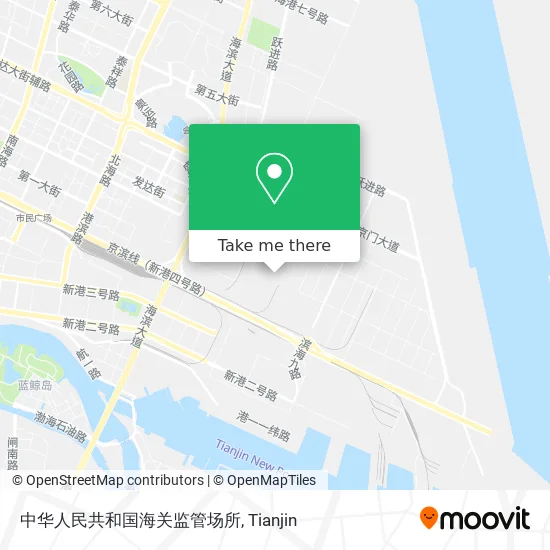 中华人民共和国海关监管场所 map