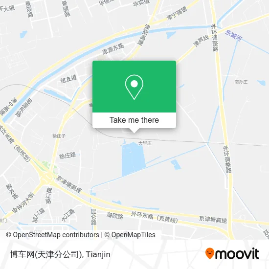 博车网(天津分公司) map