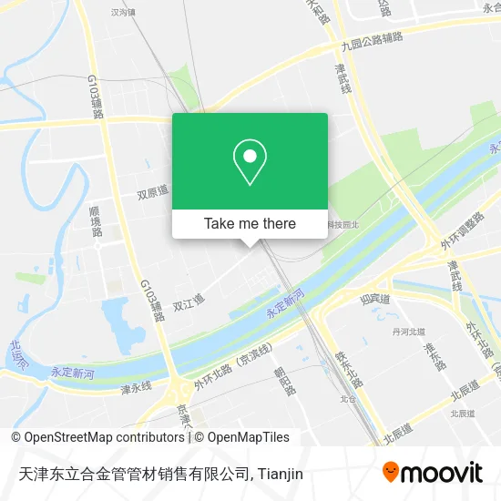 天津东立合金管管材销售有限公司 map